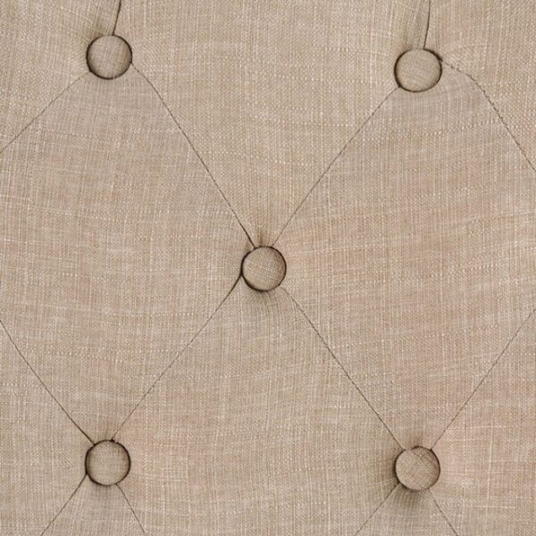 Alfred Rustic Side Chairs – Ivory Upholstered (2/CTN) | CM3735IV-SC-2PK