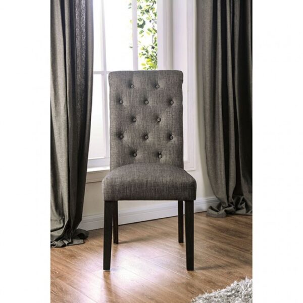 Alfred Rustic Side Chair Gray (Set of 2) | CM3735GY-SC-2PK