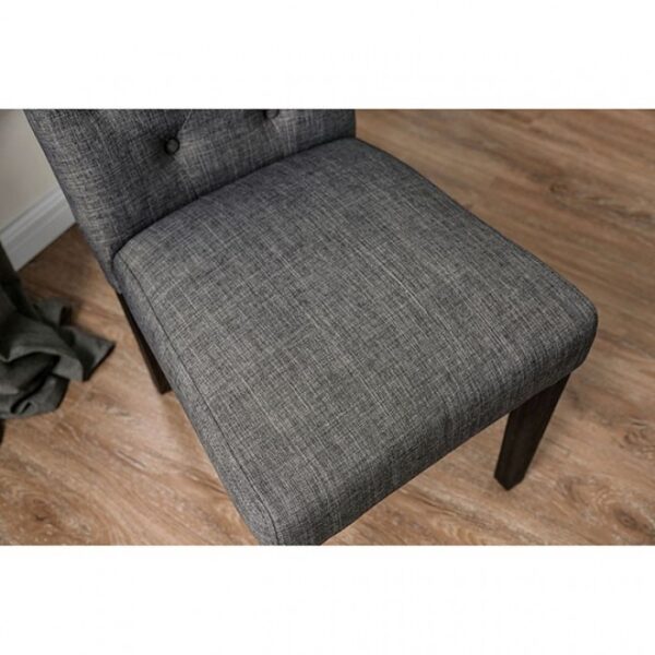 Alfred Rustic Side Chair Gray (Set of 2) | CM3735GY-SC-2PK