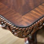Lucie Dining Table Traditional Brown Cherry by Furniture of America 12