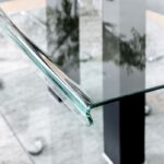 Richfield Dining Table Contemporary Black, Chrome by Furniture of America 8