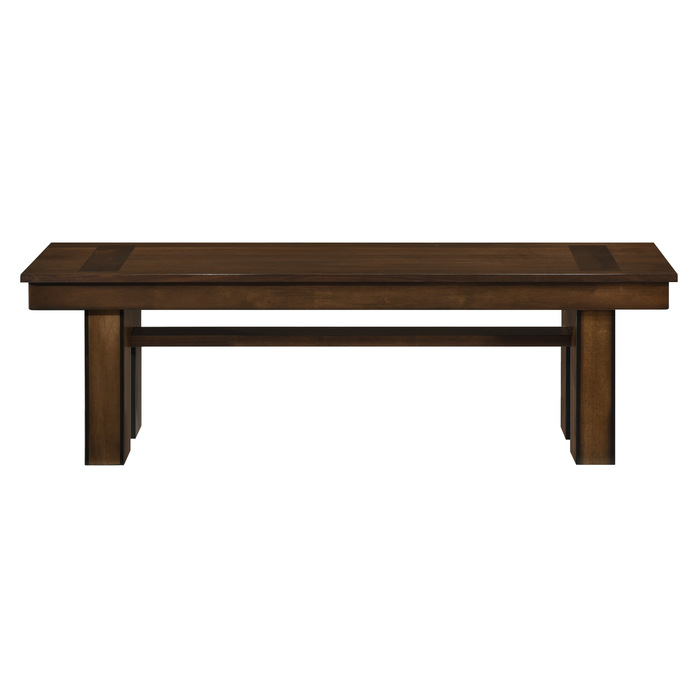 Sedley Walnut Dining Bench By Homelegance | Mobilia Cleopatra 3 Walnut Dining Bench