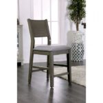 Anton Counter Ht. Chair (2/Box) Contemporary Gray, Light Gray  by Furniture of America 10