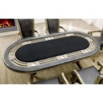 Melina Game Table Transitional Gray by Furniture of America 12