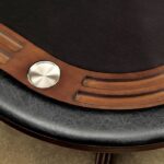 Melina Game Table Transitional Brown Cherry by Furniture of America 12