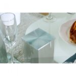 Richfield Dining Table Contemporary Silver/Chrome  by Furniture of America 10