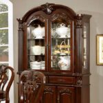 Elana Hutch & Buffet Traditional Brown Cherry by Furniture of America 6