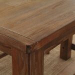 Sania Counter Ht. Table Rustic Rustic Oak by Furniture of America 11