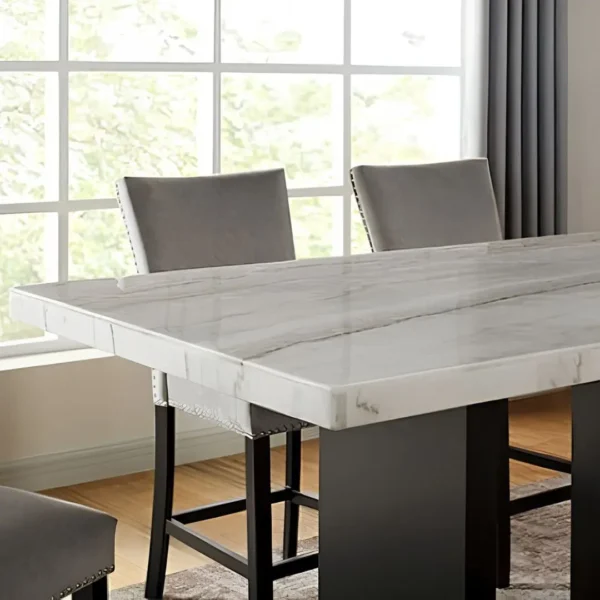 Kian 7 Pc Counter Ht Table Set Transitional by Furniture of America - Image 2