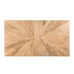 Modern Farmhouse: Lakeside 7 Pc. Dining Table Set Natural Finish