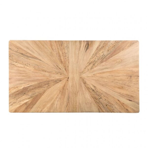 Modern Farmhouse: Lakeside 7 Pc. Dining Table Set Natural Finish