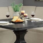 Rustic Comfort: Kortrijk Beige Corner Chair for Breakfast Nook