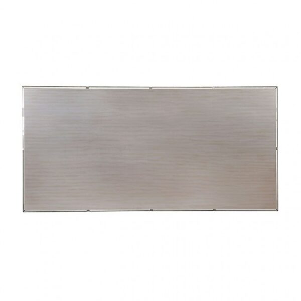 Glamour & Elegance: Diocles 6 Pc. Dining Table Set Silver & Gray