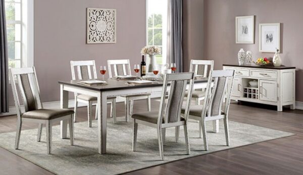 Rustic Charm Dining: Halsey 7 Pc. Dining Table Set
