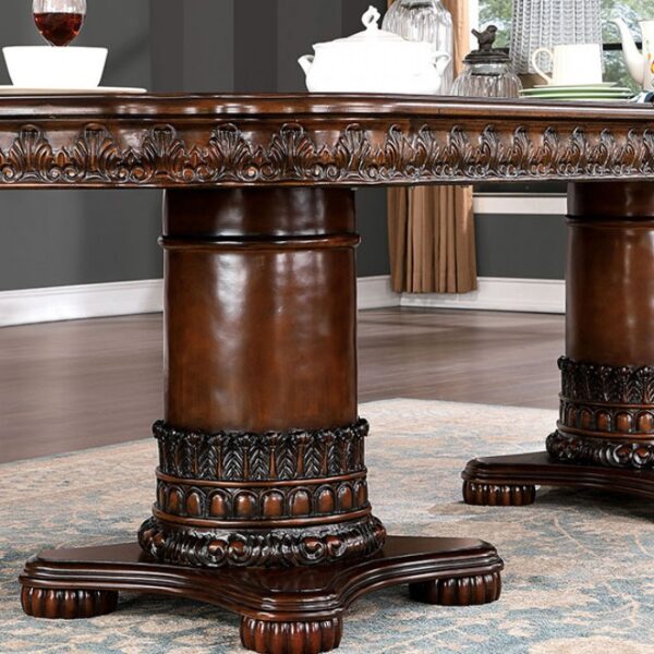 Traditional Elegance: Canyonville 9 Pc. Dining Table Set