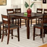 Dickinson 7 Pc. Counter Height Dining Set – Dark Cherry