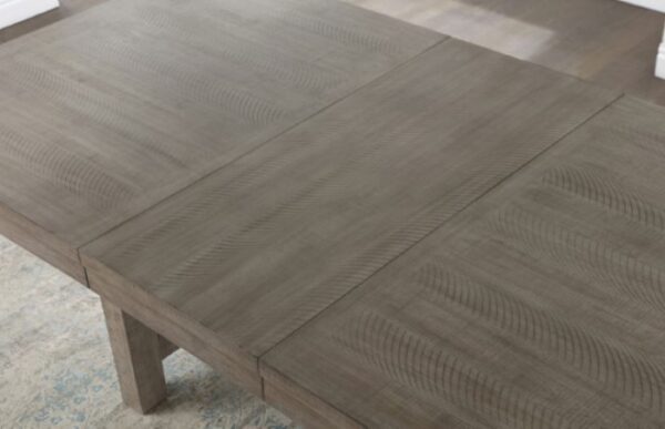 San Antonio 7 Pc Dining Table Set – Gray Rustic Dining Set