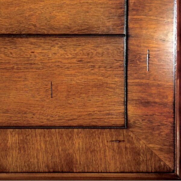 Mayville 9 Pc Dining Table Set – Black & Antique Oak Transitional Dining