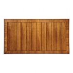 Mayville 9 Pc Dining Table Set – Black & Antique Oak Transitional Dining