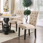 Elfredo 5 Pc Dining Table Set – White & Antique Black Rustic Dining