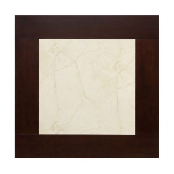 Brent 7 Pc Counter Height Table Set – Dark Cherry & Ivory Transitional Dining