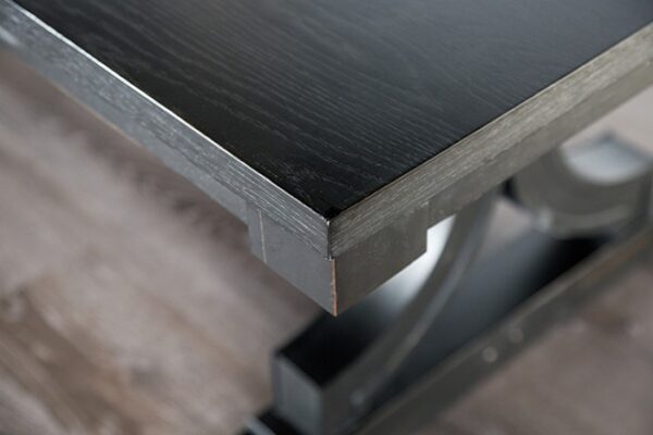 Gosport 7 Pc Dining Table Set – Black Transitional Dining