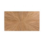 Lakeside 7 Pc Dining Table Set – Modern Farmhouse Natural