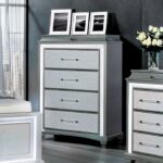 Glam Storage: Galea Chest Gray with LED Crystal Trim
