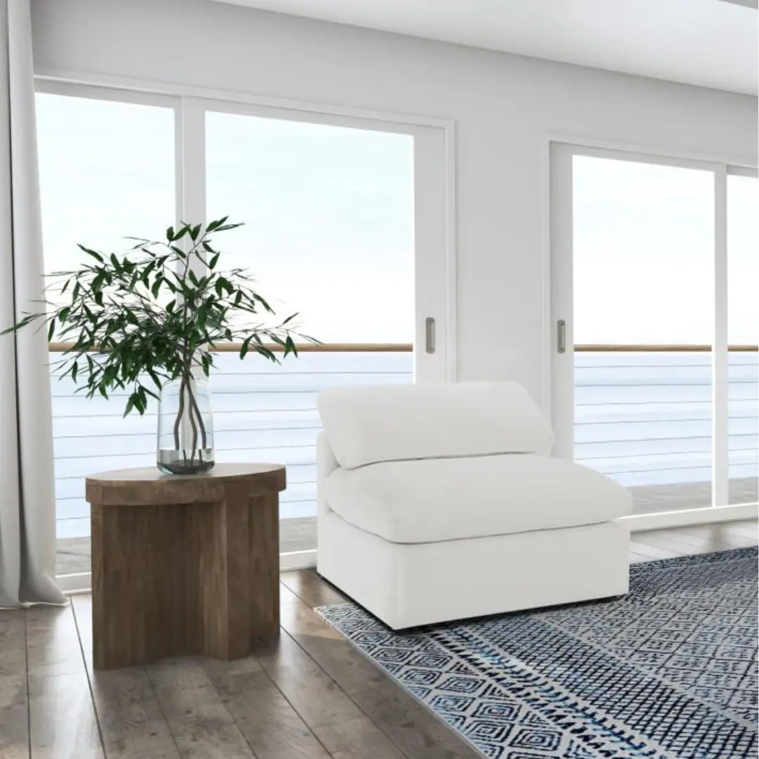 Raleigh Modern Boucle Chair By Coaster Furniture | Mobilia Cleopatra 3 Modern Boucle Chair