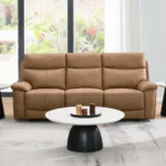 Leather Power Motion Sofa with USB & Power Headrest