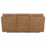 Chavis Brown Leather Power Motion Sofa with USB & Power Headrest by ACME - Image 3