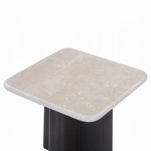 End Table with Bottocino Marble Top