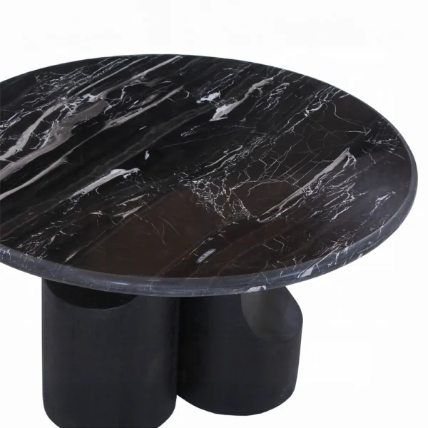 Coffee Table with Natural Marble Top