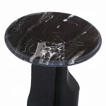 End Table with Natural Marble Top