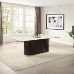 Luxury Marble Rectangular Dining Table