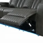 Gray Power Motion Sofa