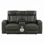 Power Motion Loveseat with Console