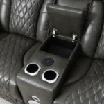 Power Motion Loveseat with Console