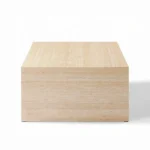 Rectangular Travertine Stone Coffee Table