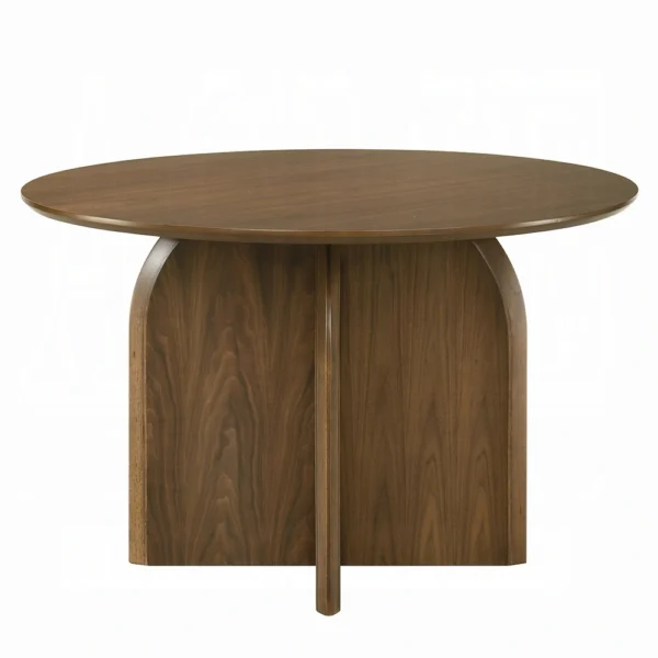 Walnut Round Dining Table