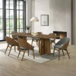 Rectangular Wood Dining Set