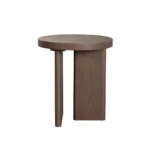 Aspen Round Wood End Table