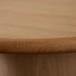 Round Oak Coffee Table