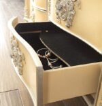 Mohawk Pickle Frost & Metallic Silver Finish 5PCs Eastern King Bedroom Set HD-8015 By Homey Design - Image 4