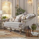 Luxury Silver 3 PCs Sofa Set HD-20339 By Homey Design - Image 3