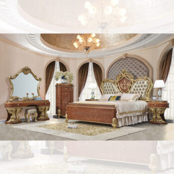 Luxury 5 PC Bedroom Set HD-9090 By Homey Design