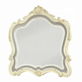 Pearl White Mirror for Dresser