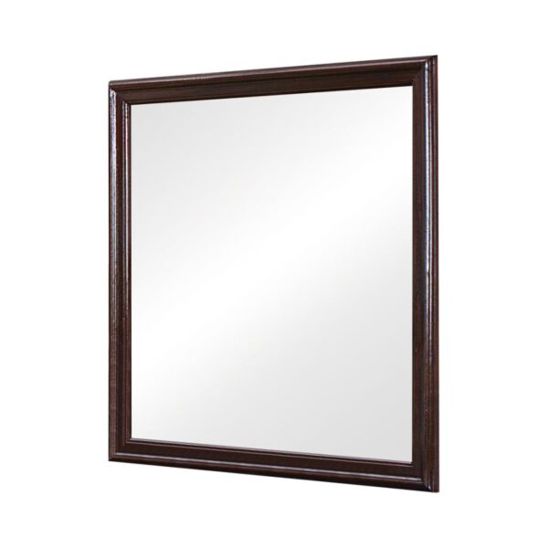 Louis Philippe Square Mirror Cappuccino 202414 by Coaster Furniture. - Image 2