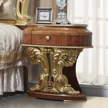 Luxury Nightstand HD-9090 By Homey Design