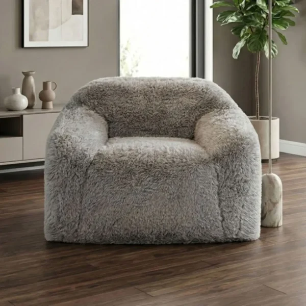 Vander Grey Accent Chair By Furniture Of America - Image 2